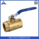 Brass Manual Control Ball Valve with Brass Color (YD-1015)