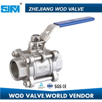 3PC Ball Valve with Butt Weld End (Q61F-1)