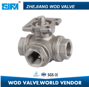 3 Way Stainless Steel Ball Valve