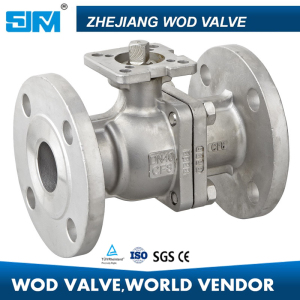 Dimensions Flanged CE Ball Valve