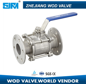 Ss316 Dimensions Flanged Ball Valve