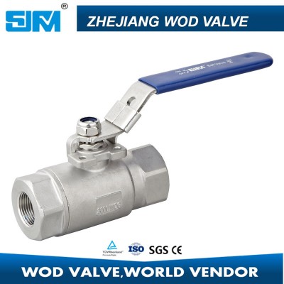 3000wog 3000psi 2PC Ball Valve with Ce Approved High Pressure