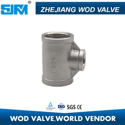 Ce ISO Ss Tee Pipe Fitting